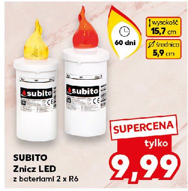 Znicz led 60 dni Subito promocja