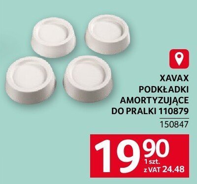 Podkładki amortyzujące do pralki Xavax 110879 promocja w Selgros