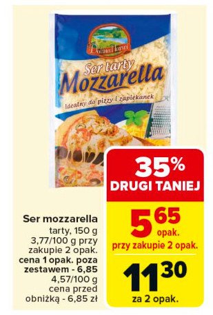 Ser tarty mozzarella Tmt promocja