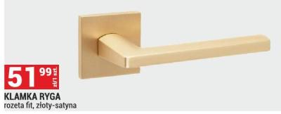 Klamka RYGA promocja w Merkury Market