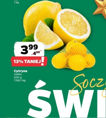 Cytryna 500 g promocja w Netto