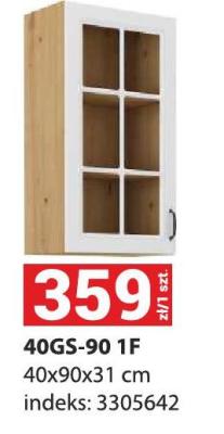 Szafka kuchenna 40GS-90 1F promocja w Merkury Market