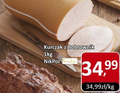 Kurczak z Bobrownik 1kg NikPol promocja w Market Point