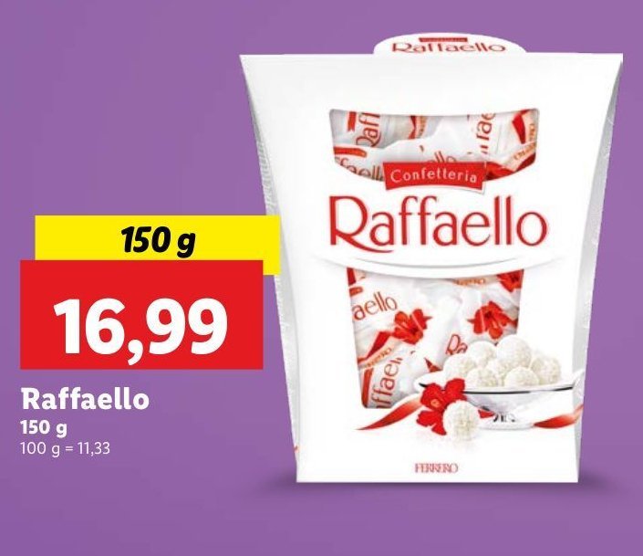 Bombonierka Raffaello promocja