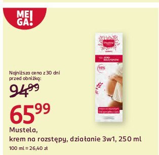 Krem przeciw rozst臋pom Mustela maternite promocja