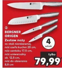 Zestaw noży kuchennych Bergner promocja