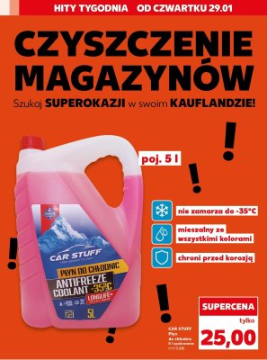 Płyn do chłodnic Antifreeze Coolant -35°C Longlife+ 5 l promocja w Kaufland