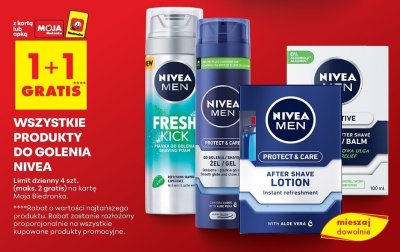 Balsam po goleniu, różne rodzaje promocja w Biedronka