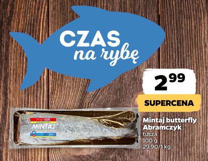 Mintaj tuszka butterfly Abramczyk promocja