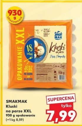 Kluski na parze Smak mak promocja