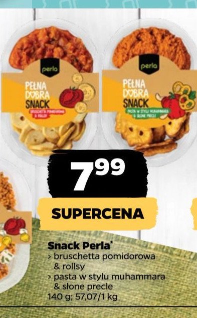 Pasta w stylu muhammara & słone precle Perla promocja w Netto