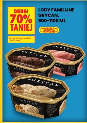 Lody familijne 900-1100 ml promocja w Biedronka