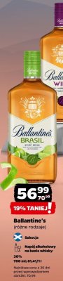 Whisky Ballantine's Wild promocja w Netto