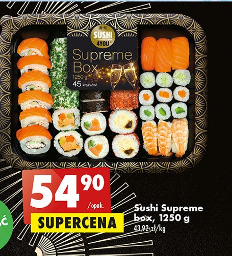 Sushi supreme box Sushi 4you promocja