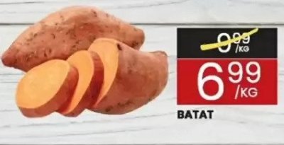 Ziemniaki s艂odkie bataty promocja w Wafelek