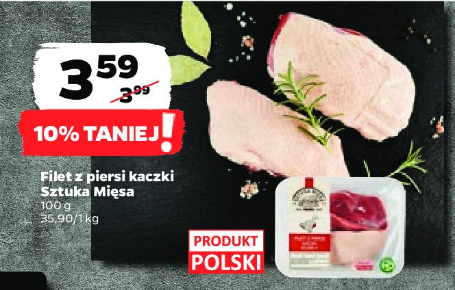 Filet z piersi kaczki SZTUKA MI臉SA promocja