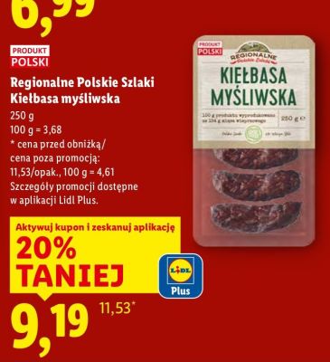 Kiełbasa promocja w Lidl
