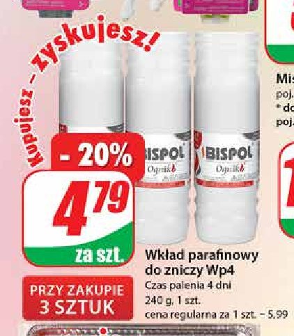 Wk艂ad ognik wp4 Bispol promocja