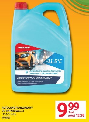 Płyn zimowy do spryskiwaczy AUTOLAND -11,5°C promocja w Selgros