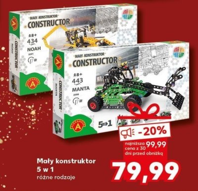 Mały konstruktor 5 w 1 różne rodzaje promocja w Kaufland
