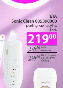 Peeling kawitacyjny sonic clean 035390000 Eta promocja