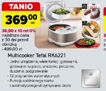 Multicooker simply cook plus rk622130 Tefal promocja