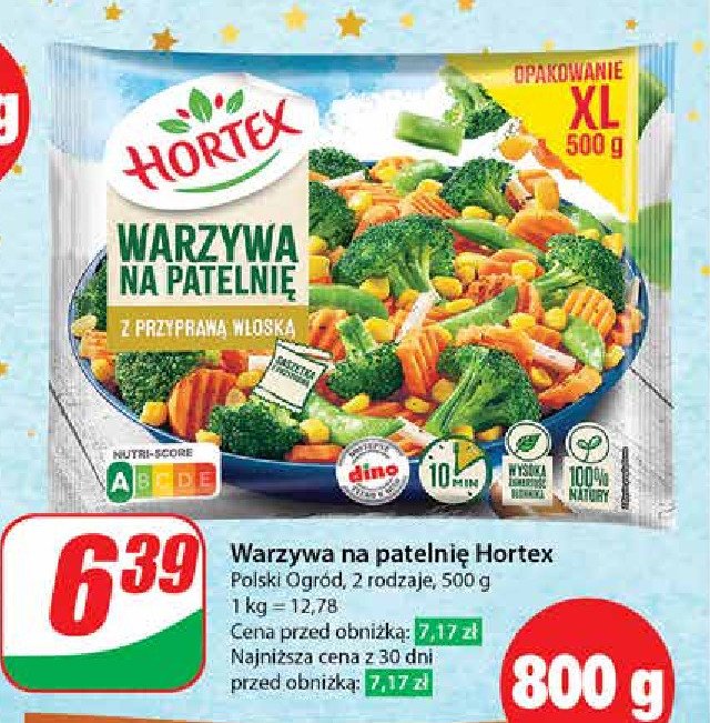 Warzywa na patelnie z przyprawą włoską Hortex promocja