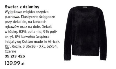 Sweter promocja w Tchibo