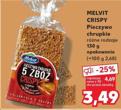 Pieczywo chrupkie różne rodzaje promocja w Kaufland