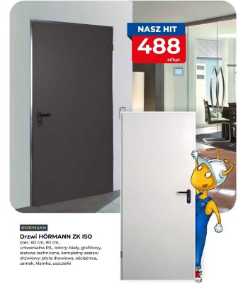 Drzwi HÖRMANN ZK ISO promocja w PSB Mrówka