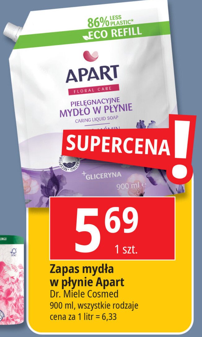 Mydło w płynie irys & jaśmin zapas promocja