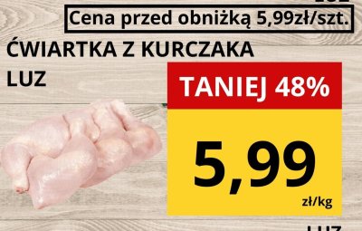 Ćwiartka z kurczaka promocja w Supeco