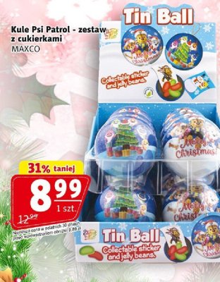 Tin Ball MAXCO promocja w Prim Market