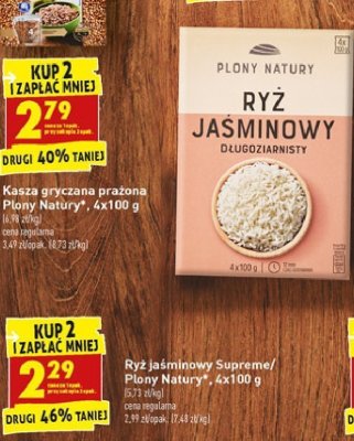 Ryż jaśminowy długoziarnisty Plony natury promocja