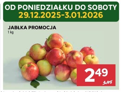 Jabłka promocja promocja w Stokrotka
