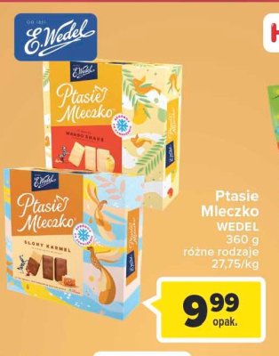 Czekoladki mango shake E. wedel ptasie mleczko promocja