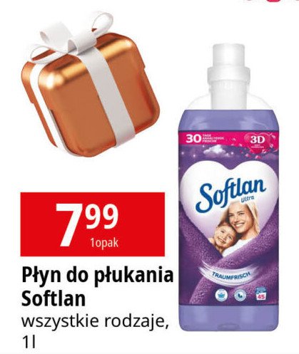 Płyn do płukania traumfrisch Softlan promocja