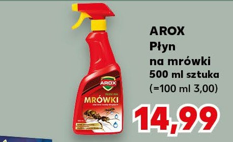 Płyn na mrówki Arox promocja w Kaufland