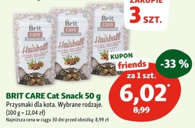 Przysmak BRIT CARE Cat Snack 50 g promocja w MAXI ZOO