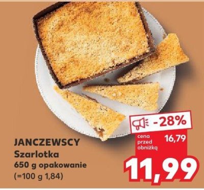 Szarlotka promocja w Kaufland