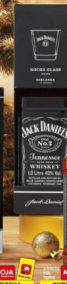 Whisky Jack Daniel's + szklanka promocja w Biedronka