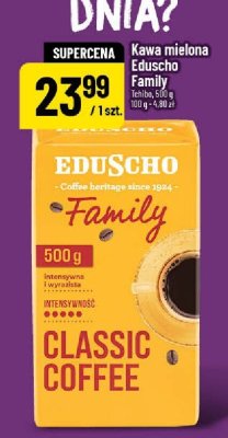 Kawa mielona Eduscho Family Classic Coffee promocja w POLOmarket