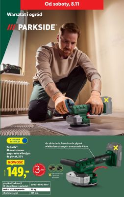 Akumulatorowa przyssawka wibrująca do płytek, 20 V promocja w Lidl