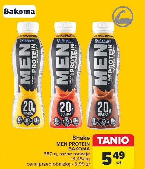 Shake waniliowy promocja w Carrefour Market