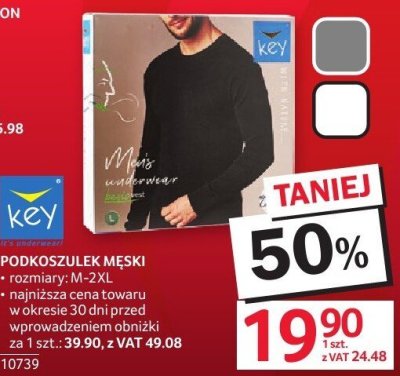 Podkoszulek męski promocja w Selgros