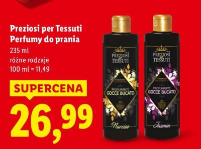 Perfumy do prania, różne rodzaje promocja w Lidl