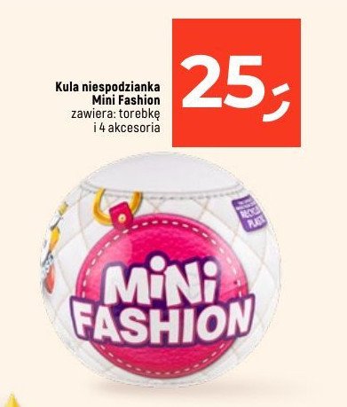 Kula niespodzianka mini fashion promocja w Dealz