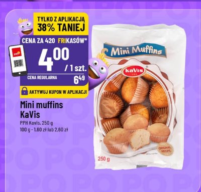 Muffinki Mini muffins KaVis promocja w POLOmarket