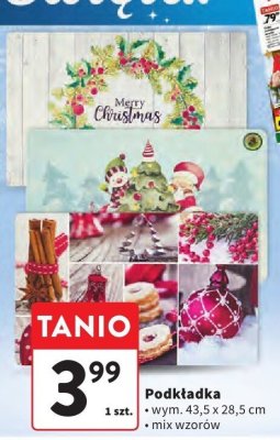 Podkładka promocja w Intermarche