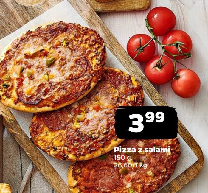 Pizza z salami promocja